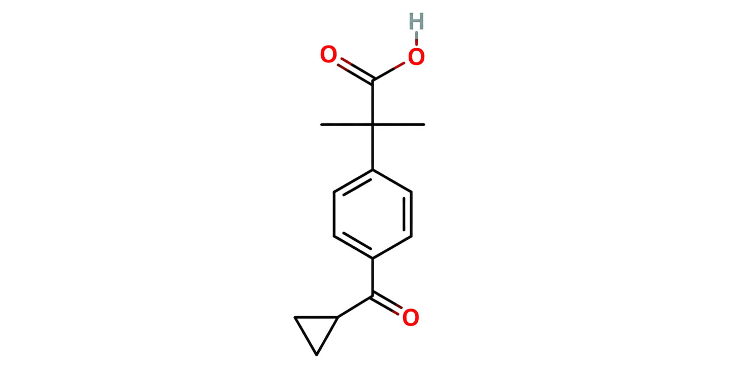 4 cyclopropyl oxo methyl alpha dimethyl phenyl acetic acid